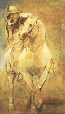 Anthony Van Dyck Soldier on Horseback Germany oil painting art